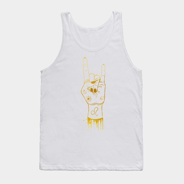 Leo Tank Top by erzebeth